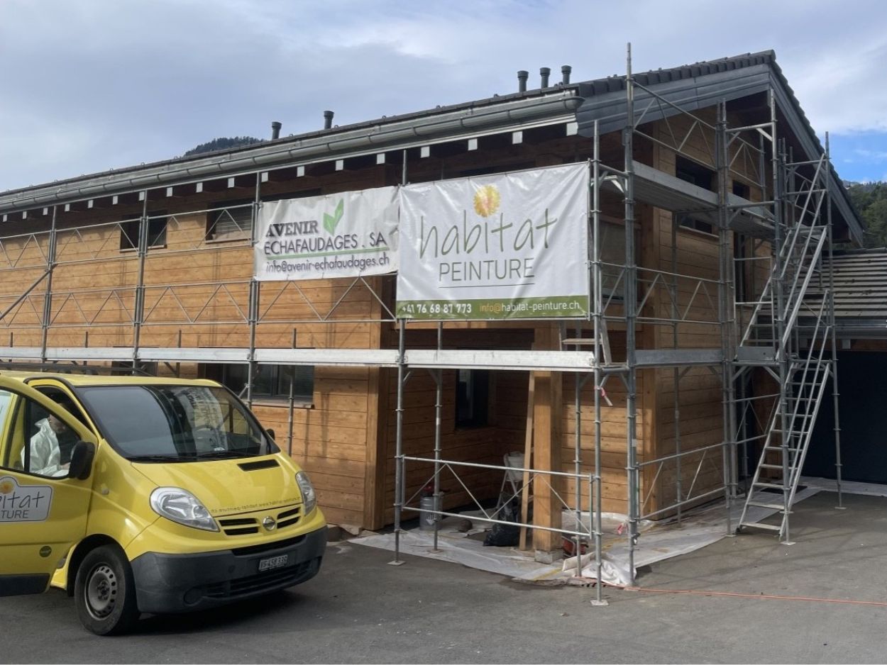 réalisation travaux habitat peinture